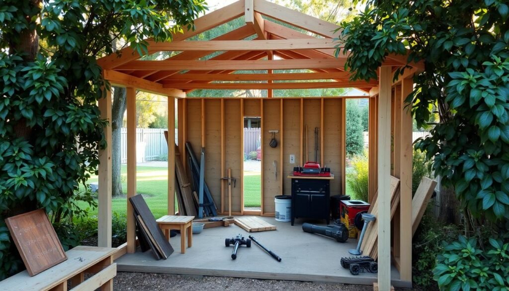 DIY Shed Construction