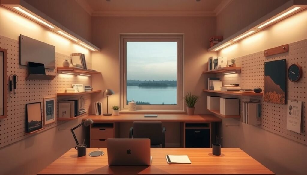 home office organization workspace
