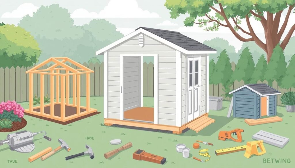 how to build a shed