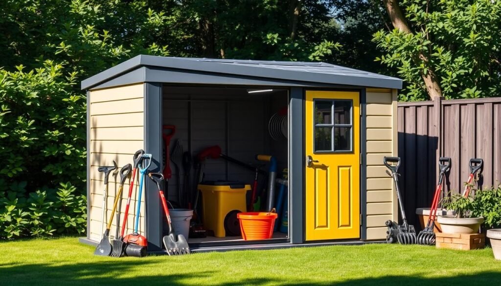 plastic storage shed